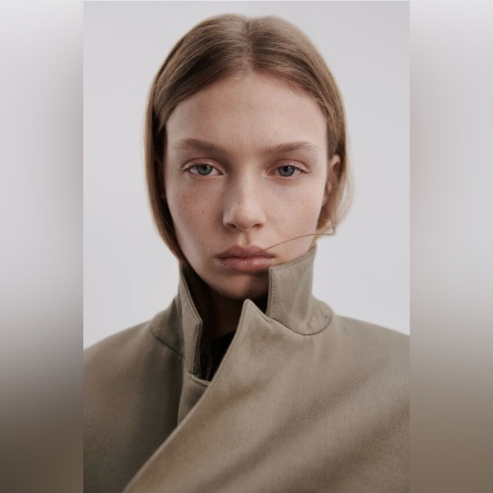 Zara ZW Collection Straight Cut Wool Coat, Limited Edition - Picture 4 of 12